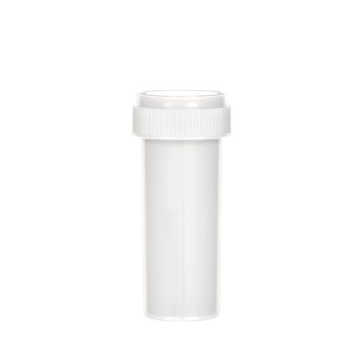 Opaque White Reversible Cap Vials 16 Dram