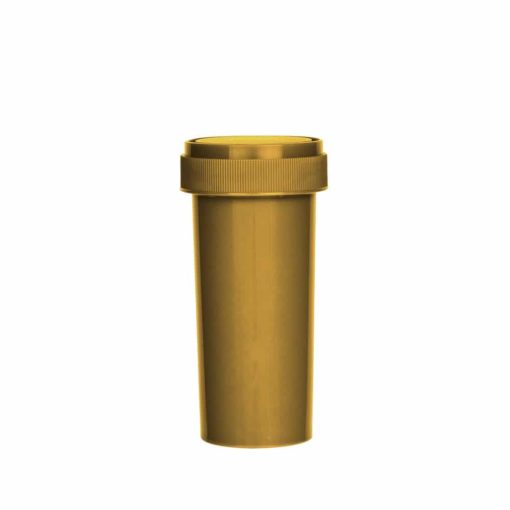 Opaque Gold Reversible Cap Vials 30 Dram