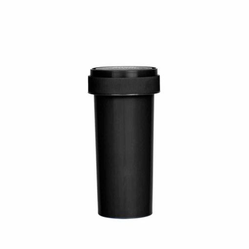 Opaque Black Reversible Cap Vials 30 Dram