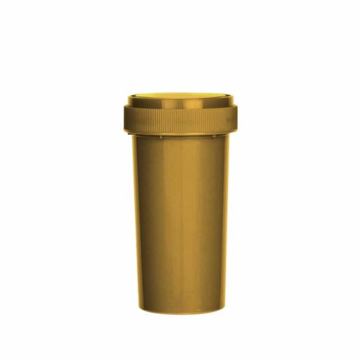 Opaque Gold Reversible Cap Vials 40 Dram