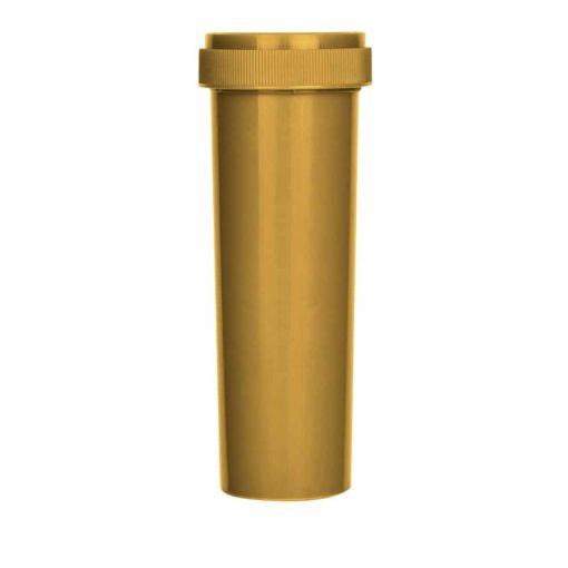 Opaque Gold Reversible Cap Vials 60 Dram