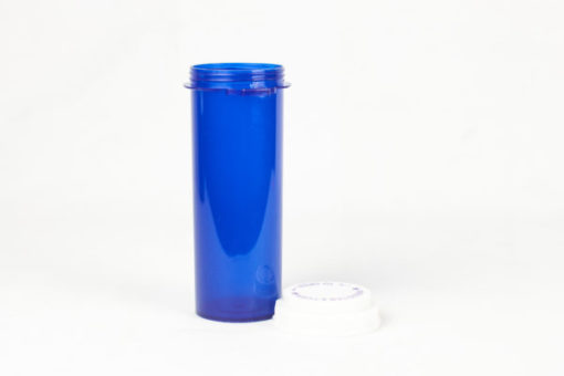 60 Dram Blue Thumb Tab Vials