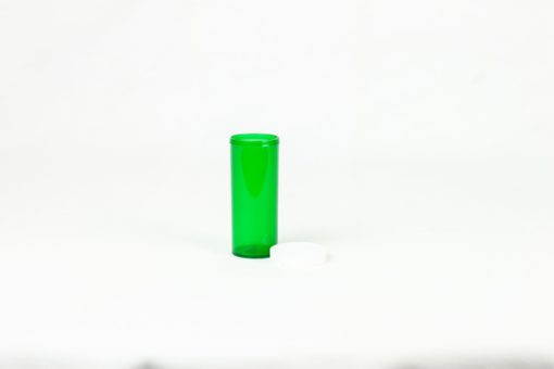 8 Dram Green Snap Cap Vials