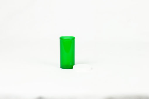 13 Dram Green Snap Cap Vials