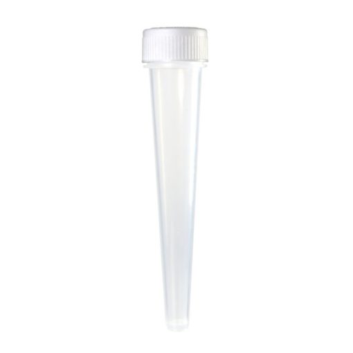 Child Resistant Clear Conical Tube 98 mm