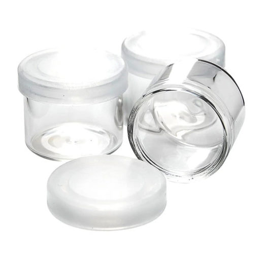 Glass No Neck Concentrate Containers 6ML Tray