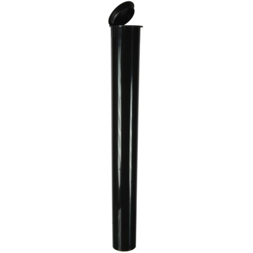 Opaque Black Child-Resistant Cone Tubes 150 mm