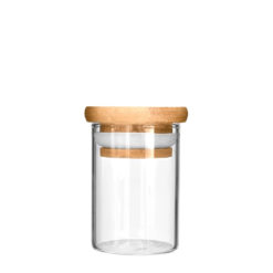 2 oz Glass Jars Wooden Lid