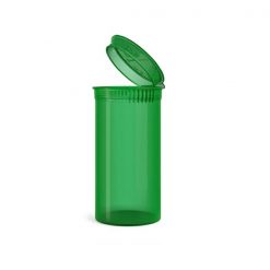 13 Dram Translucent Green Pop Top Containers