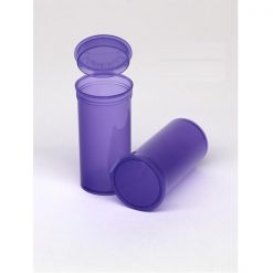 13 Dram Translucent Violet Pop Top Containers