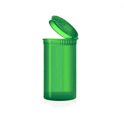 19 Dram Translucent Green Pop Top Containers
