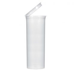 30 Dram Translucent Clear Pop Top Containers