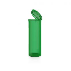 60 Dram Translucent Green Pop Top Containers