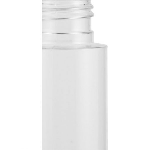 2 oz. Clear PVC Plastic Cylinder Bottle, 24mm 24-410