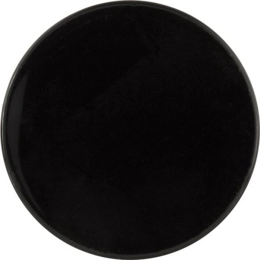 38mm 38-400 Black Smooth Plastic Cap w/PS22 Liner (Printed)