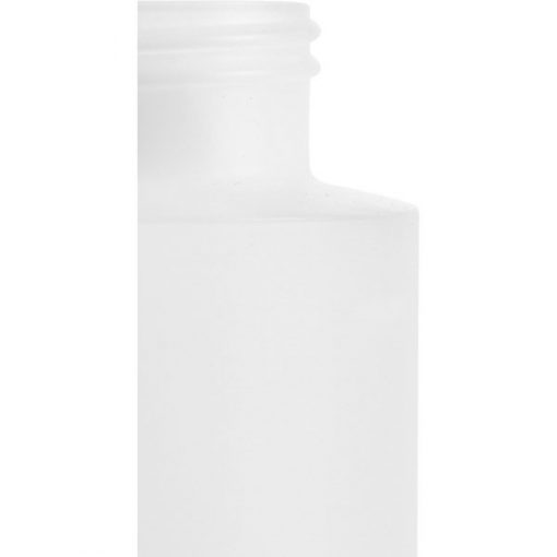 4 oz. Natural HDPE Plastic Cylinder Bottle, 24mm 24-410