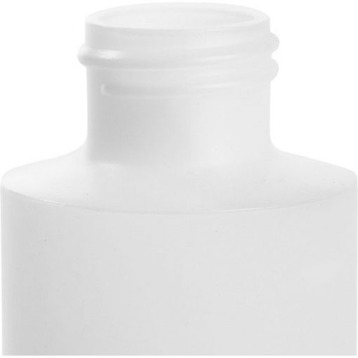 4 oz. Natural HDPE Plastic Cylinder Bottle, 24mm 24-410