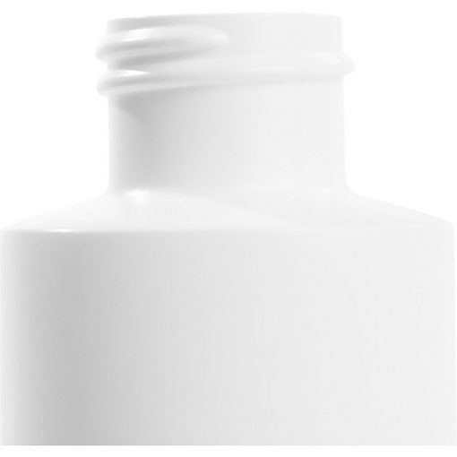 4 oz. White HDPE Plastic Cylinder Bottle, 24mm 24-410