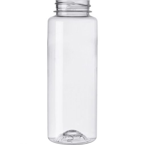 8 oz. Clear PET Plastic Freeport Cylinder Bottle, 38mm 38-400