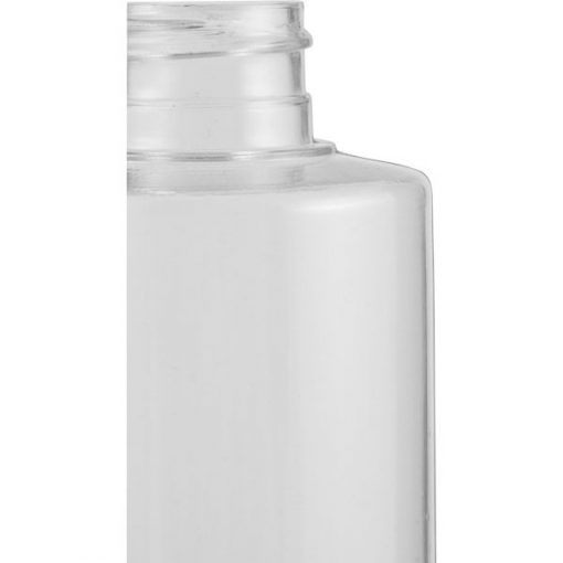 8 oz. Clear PVC Plastic Cylinder Bottle, 24mm 24-410