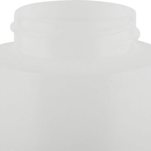 8 oz. Natural HDPE Plastic Cylinder Bottle, 38mm 38-400