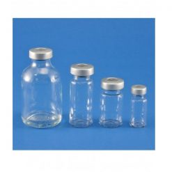 Clear Glass Serum Bottles, 5 ml x 20 mm Sterile