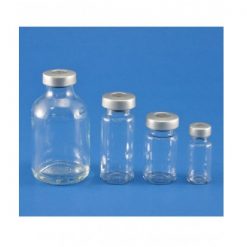 Clear Glass Serum Bottles, 30 ml x 20 mm Sterile