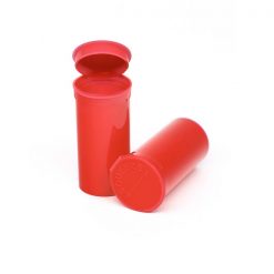 13 Dram Opaque Strawberry Pop Top Containers