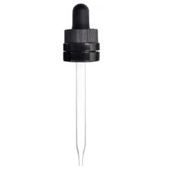 2 oz Child Resistant with Tamper Evident Seal Glass Dropper