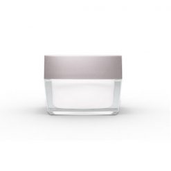 30g Square Acrylic Jar with Silver Lid