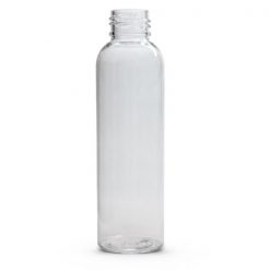 4 oz PET Cosmo Round Bottle with 24-410 Neck Finish