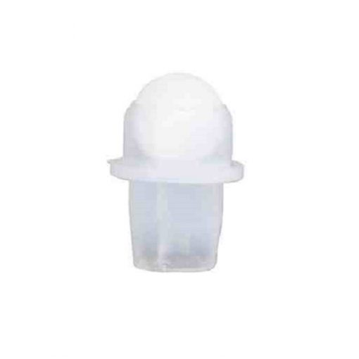 Natural Color PP Holder with PP Roller Ball for 10ml Glass Roll-On Bottle