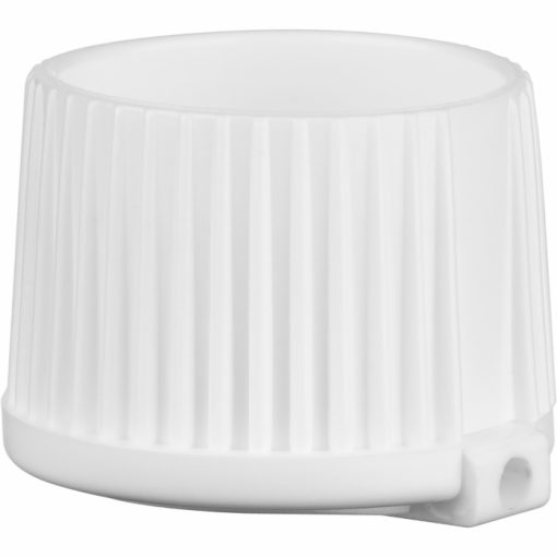 24mm 24-410 White Turret Cap, 3.8mm Orifice – 5,000 Cap / Case