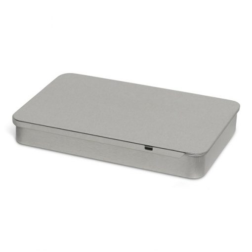 Slider Tin - Child Resistant - Silver